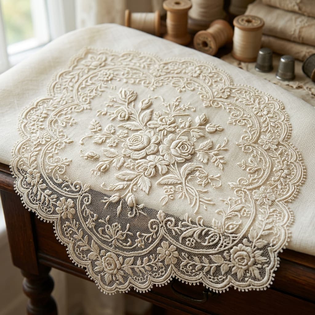Fancy Lace Embroidery Designs designs