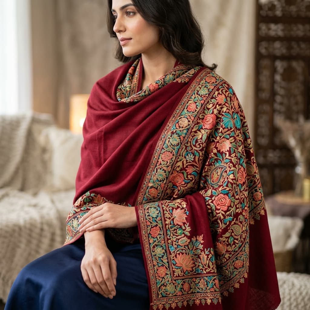 Shawl Embroidery Designs designs