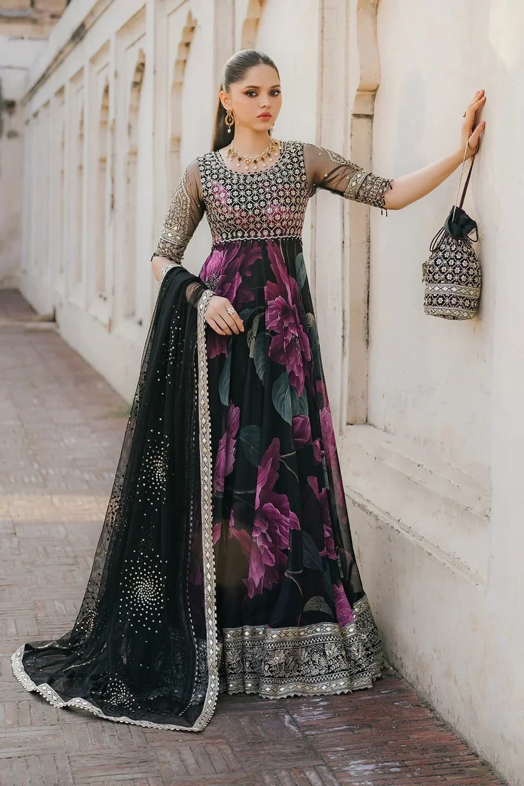 Iznik Maxi Frock embroidery design