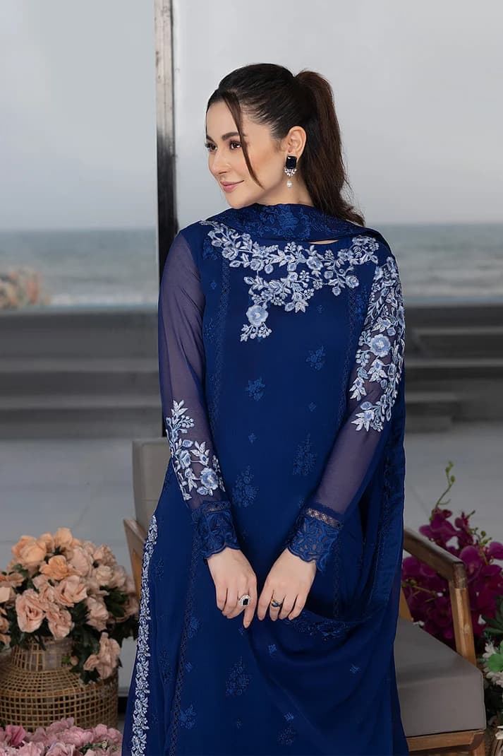 Sapphire Sun Azure embroidery design